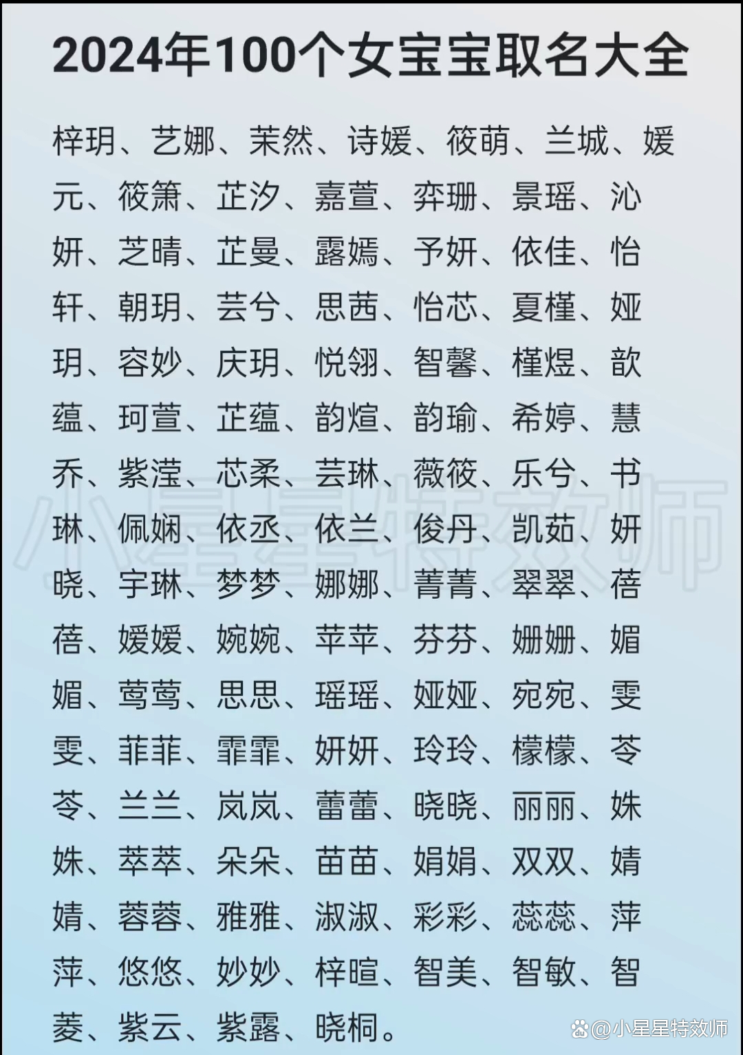 女孩名字大全 2025最新版精选取名指南