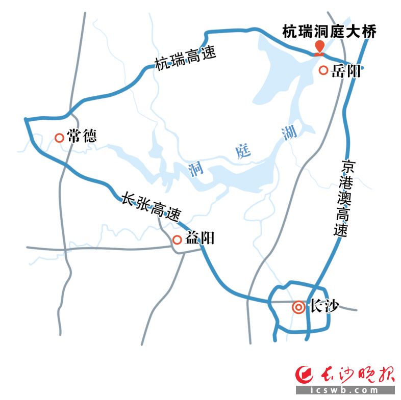 环洞庭湖公路最新进展，见证变化的力量，一路向前拓展。
